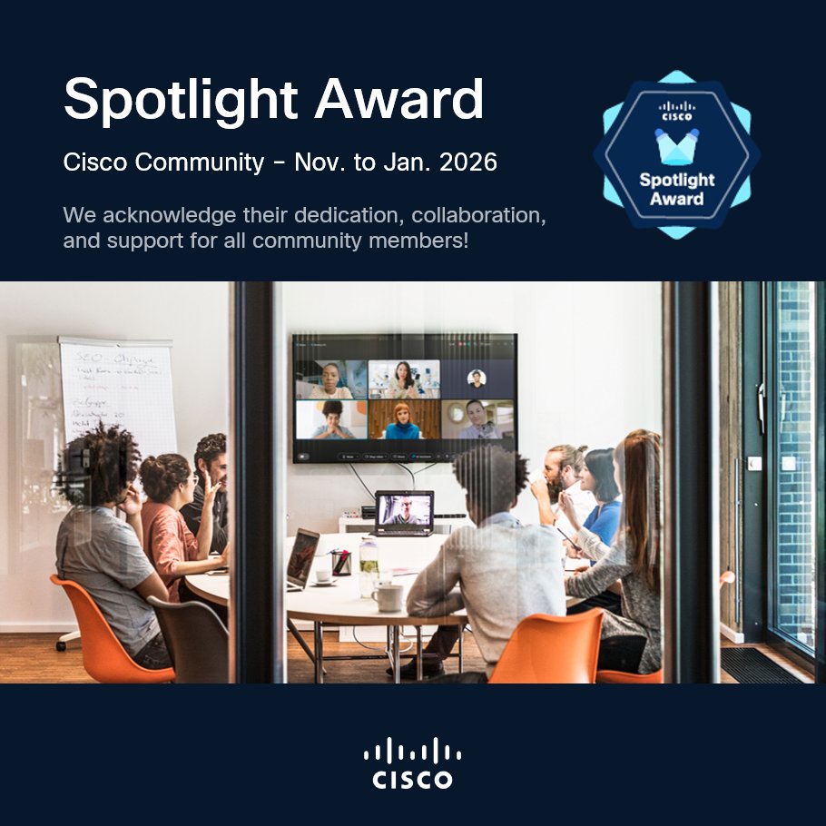 Cisco Community tweet media