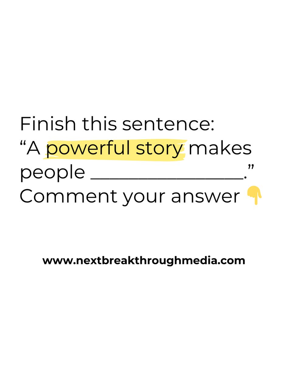 Next Breakthrough Media tweet media