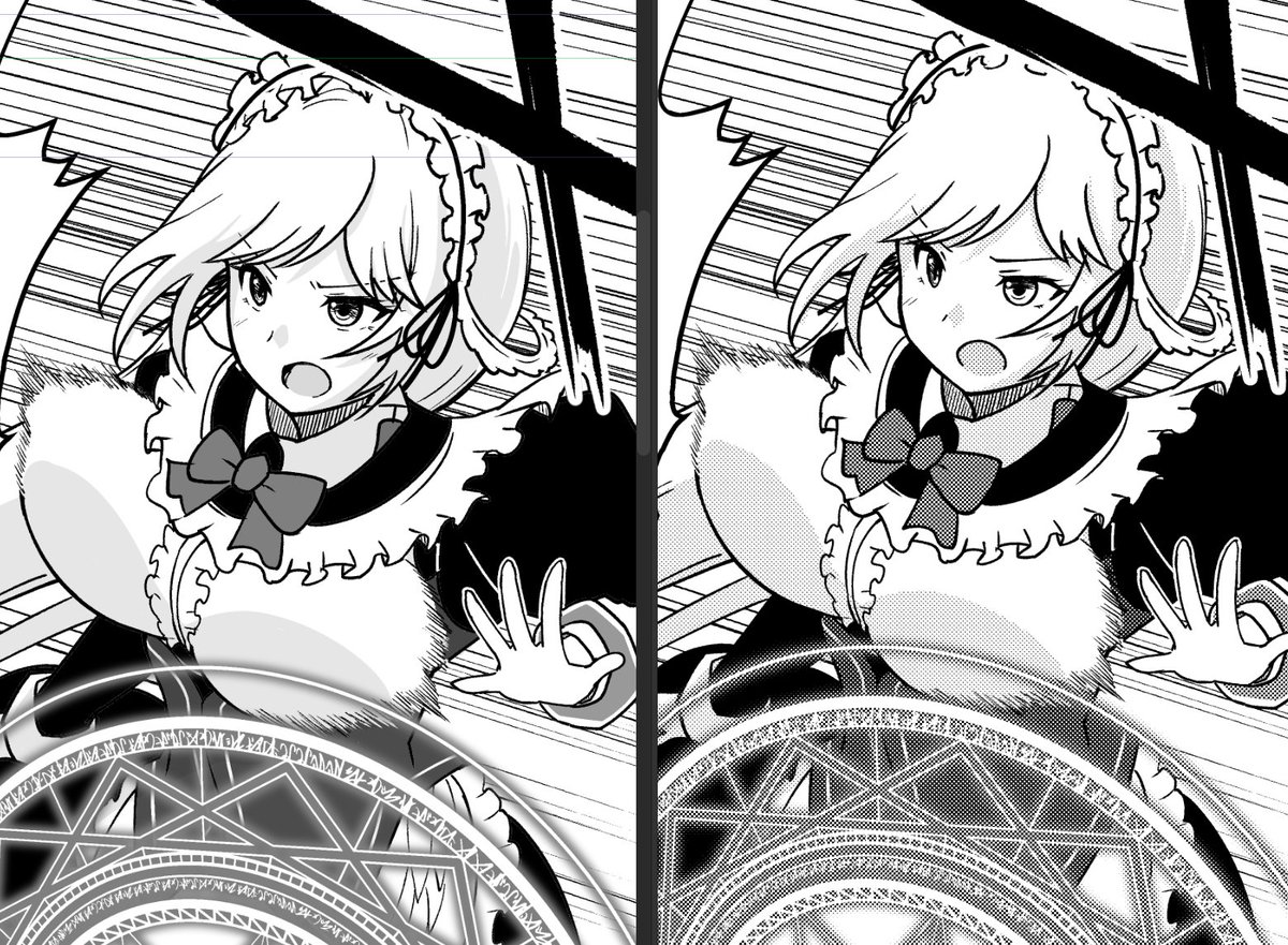 単行本では少しお顔とか良くなってますので
どこが変わったか見つけてみるのも一興です
(なんかユズリハがやたら修正多い) 