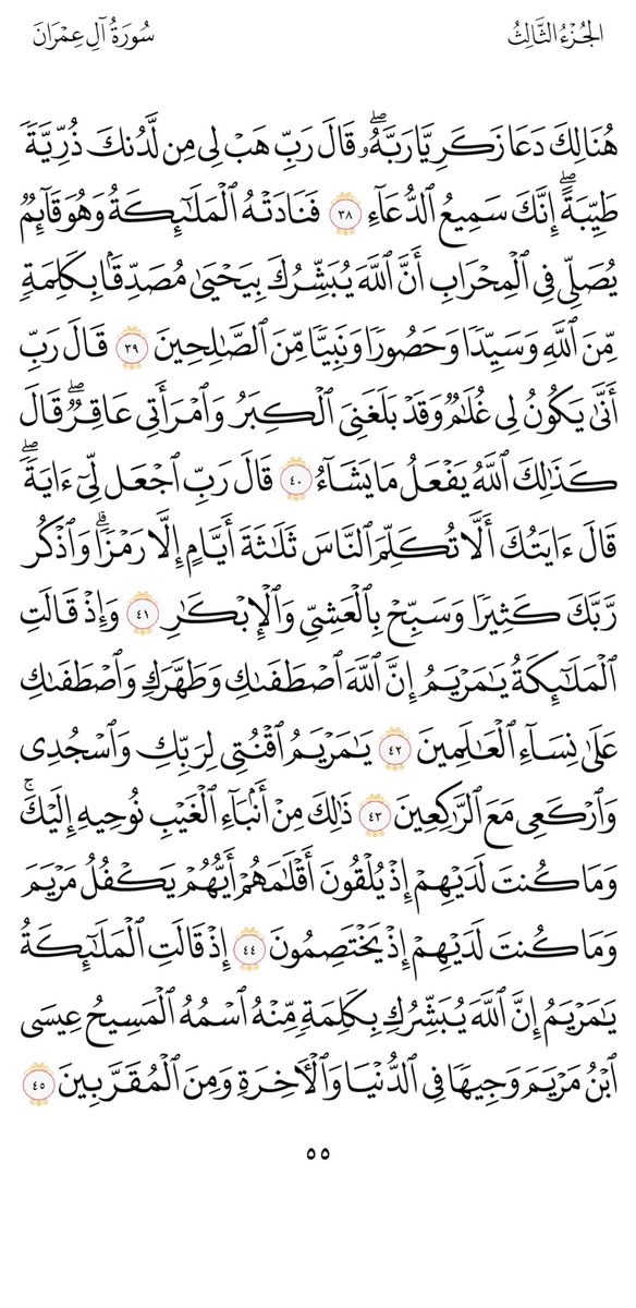 صفحة من القران tweet media