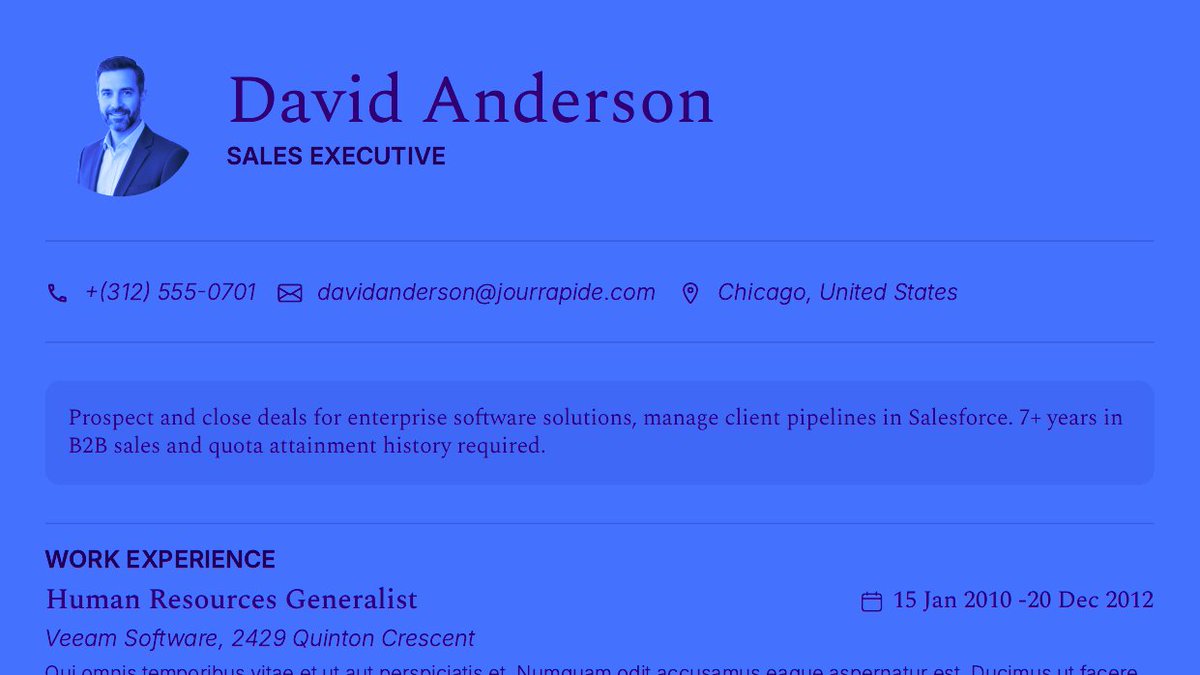 Create PDF Resume tweet media