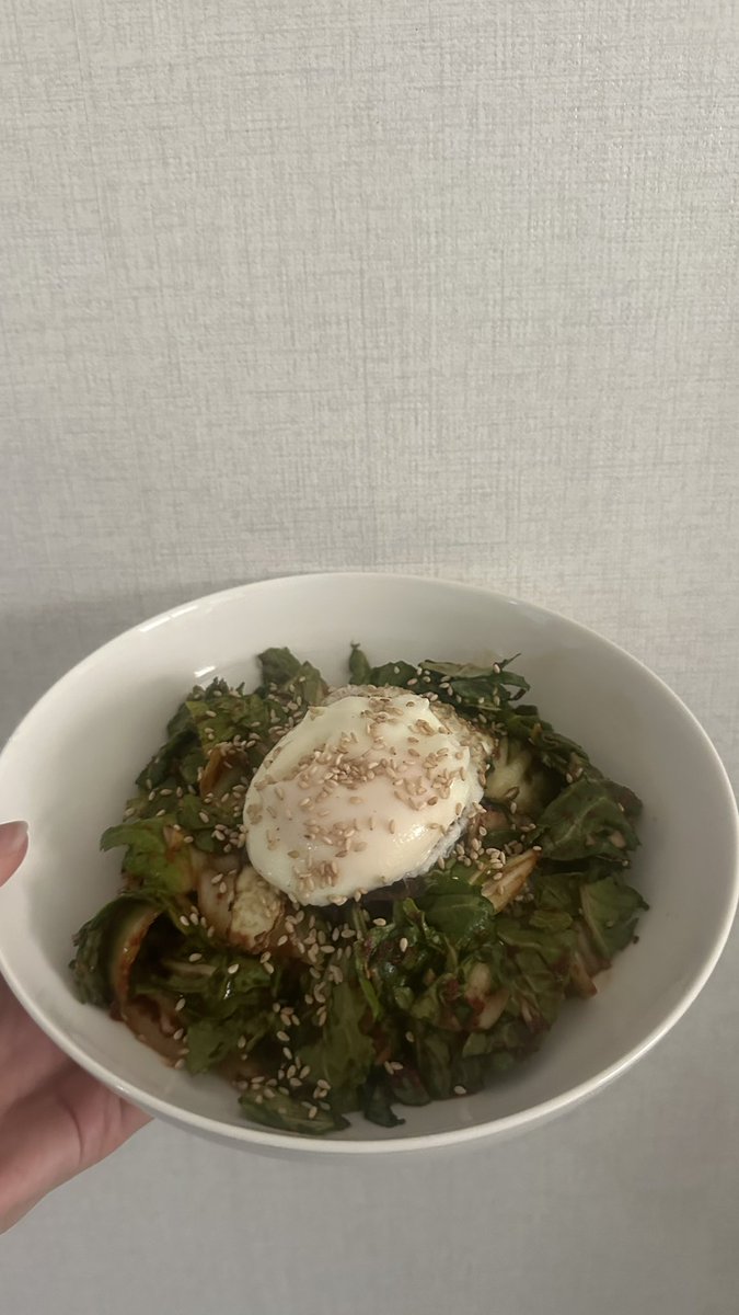 salavague05's tweet photo. 韓国で流行りのポムドンビビンバ作った！
ポムドンって春白菜だったっけな？？たしか？ https://t.co/ZFZ8AJO9nK