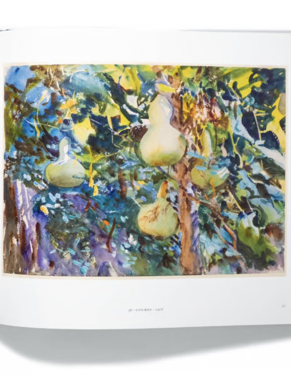 サージェントの描く『ひょうたん』（1908年）。鮮やかで瑞々しい。