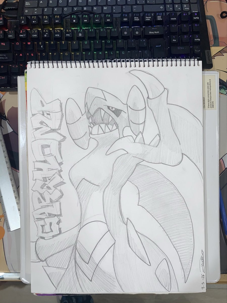 One of my favorite Pokémon designs #pokemonart #garchomp #pokemon