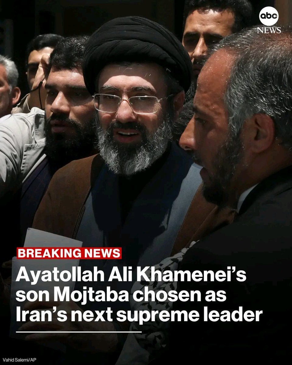 Viva to the new Iranian Supreme Leader, Mojtaba Khamenei.
Fir the Zionist &amp; their sympathizers, show them hell!

Iran shall reign supreme✊🏽