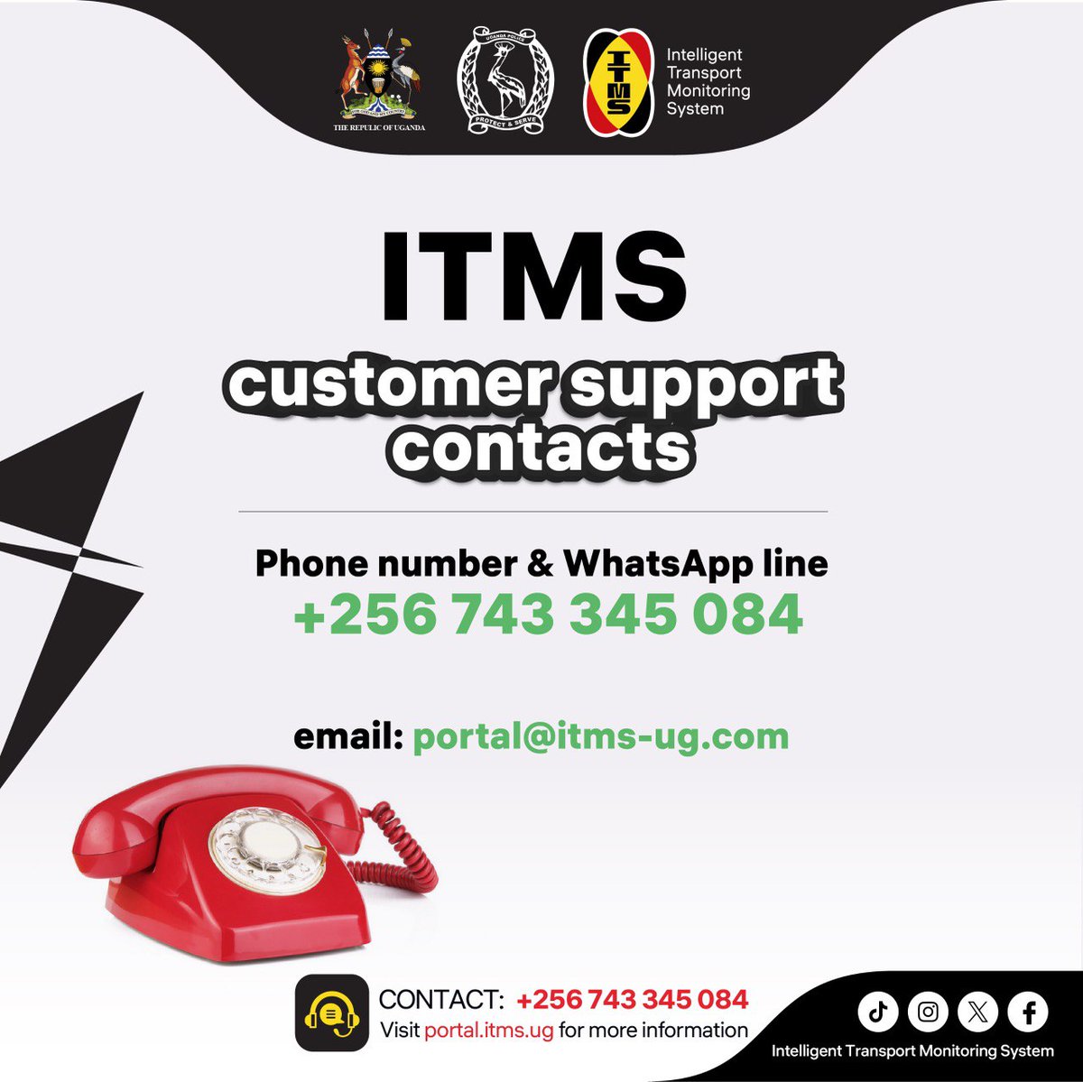 Intelligent Transport Monitoring System Ug. tweet media