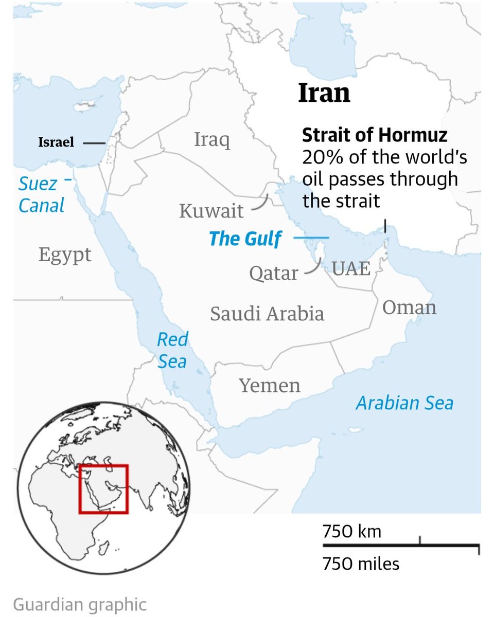 vramakanth_'s tweet image. The closure of #StraitsOfHormuz affects the cost of food, farming &amp;amp; electronics amid the ongoing #USIsraelIranconflict 

Regions like UAE/India feel acute strain from import reliance
#Iran #Israël 

since early March 2026. 
📷: The Guardian