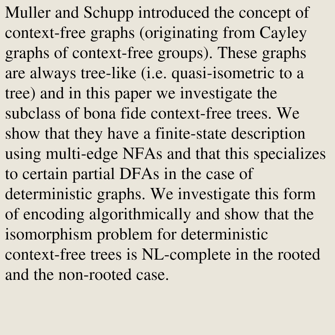 Formal Languages and Automata Theory arXiv tweet media