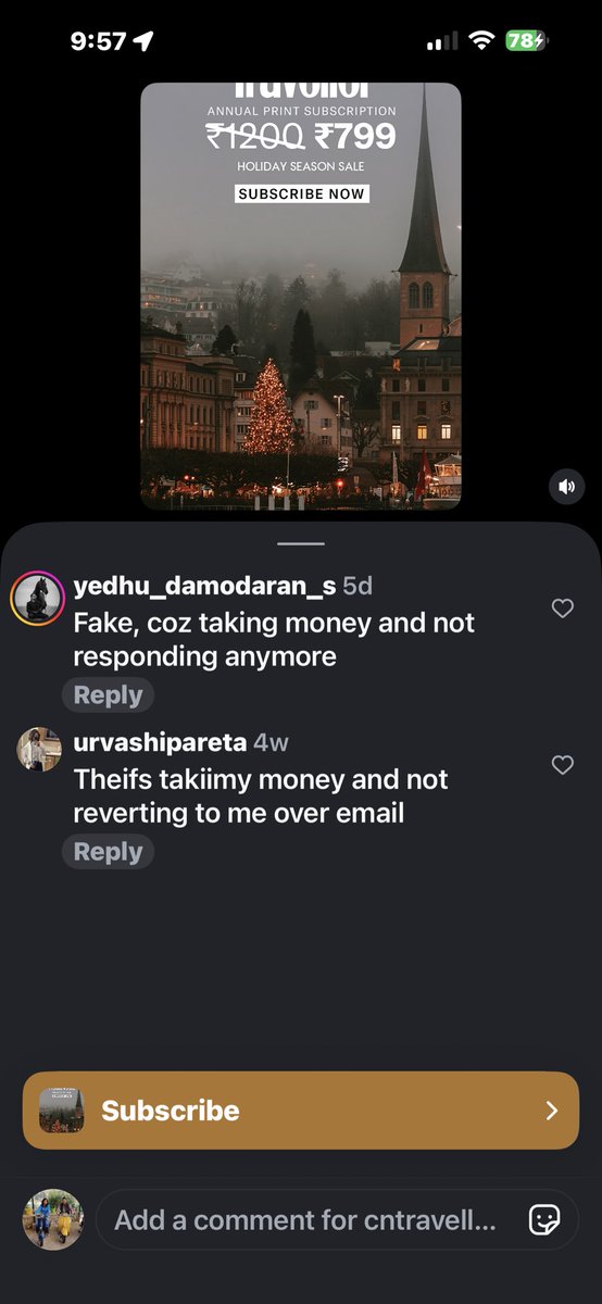 shivangisomani's tweet photo. @ArchDigest Why aren’t you sending the subscribed magazine? Whats wrong with your support staff? Why aren’t they responding? Are you guys scamming customers? I see so many people raising similar concerns over social media. Is this your standard? https://t.co/wuYYs1BRPR