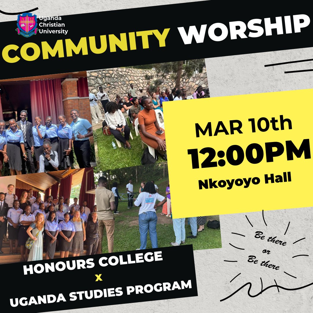 UCU Honours College tweet media