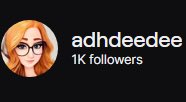 adhdeedee tweet media