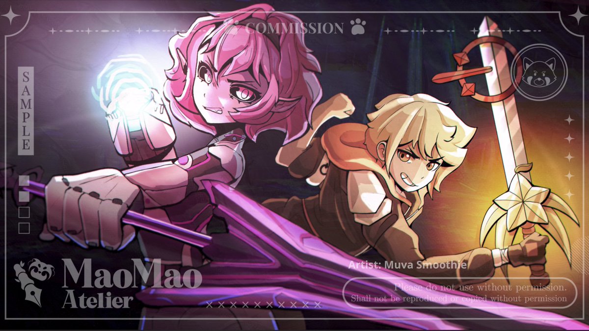 MaoMao Atelier ✒️┋Services for VTubers tweet media