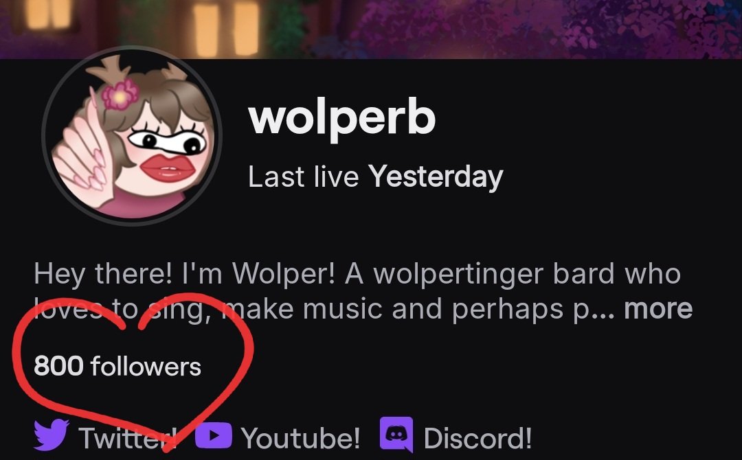 Wolper 💐🦌(Bijou💎Live) tweet media