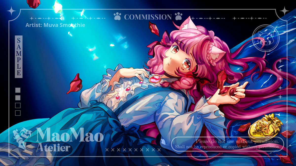 MaoMao Atelier ✒️┋Services for VTubers tweet media