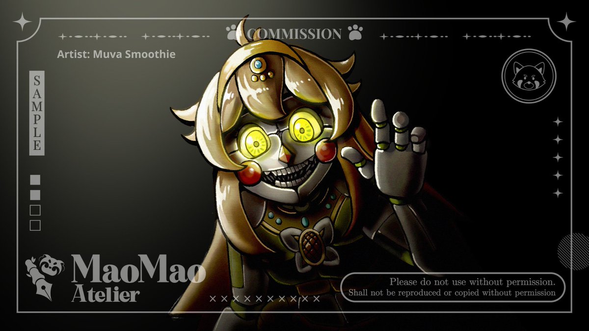 MaoMao Atelier ✒️┋Services for VTubers tweet media