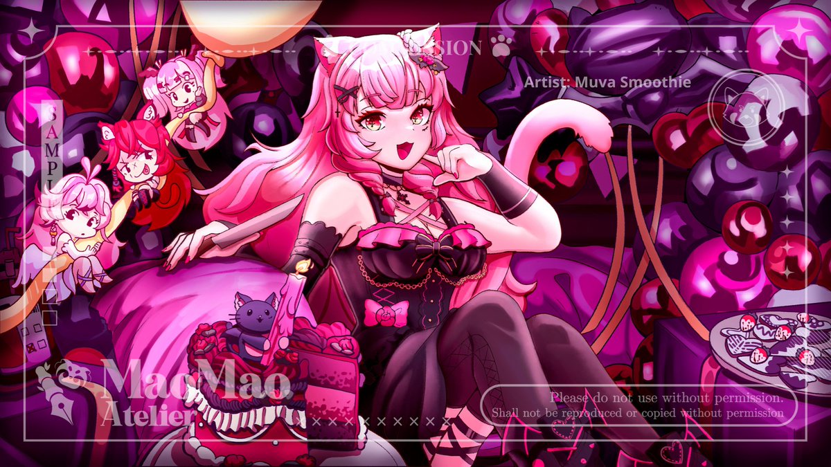 MaoMao Atelier ✒️┋Services for VTubers tweet media