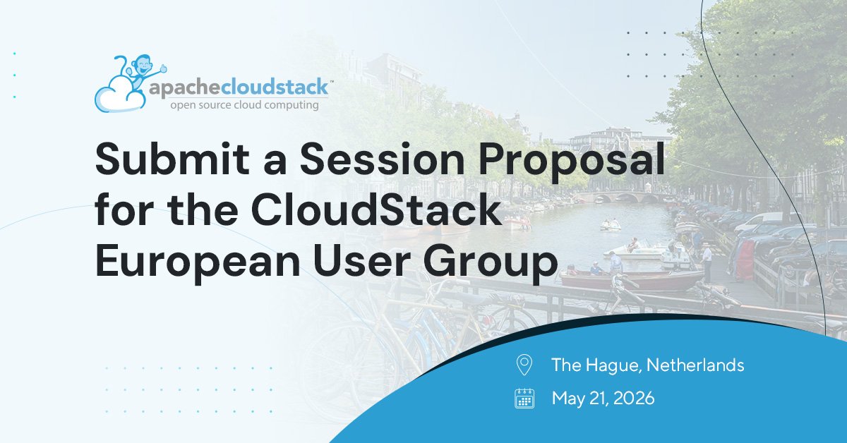 Apache CloudStack tweet media