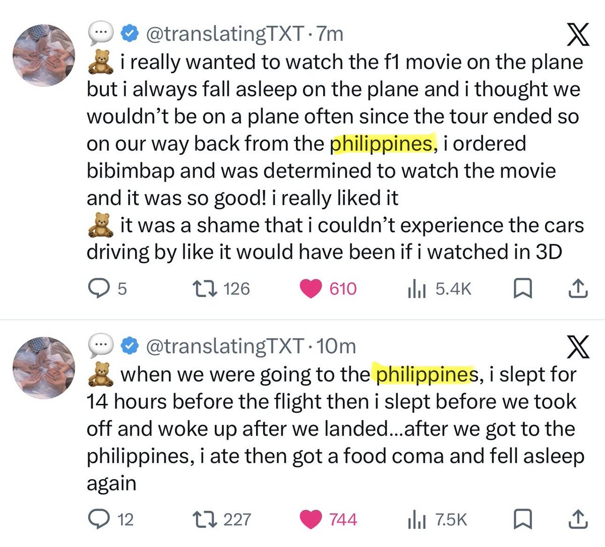 1015cartzz's tweet photo. filo moas: “bakit walang post or live after ng funmeet” “bakit ang tahimik nila (about sa funmeet)” “backburner lang talaga tayo”

beomgyu: hold my beer https://t.co/6ytXWLQy4g