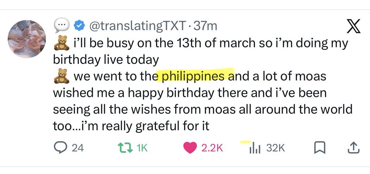 1015cartzz's tweet photo. filo moas: “bakit walang post or live after ng funmeet” “bakit ang tahimik nila (about sa funmeet)” “backburner lang talaga tayo”

beomgyu: hold my beer https://t.co/6ytXWLQy4g