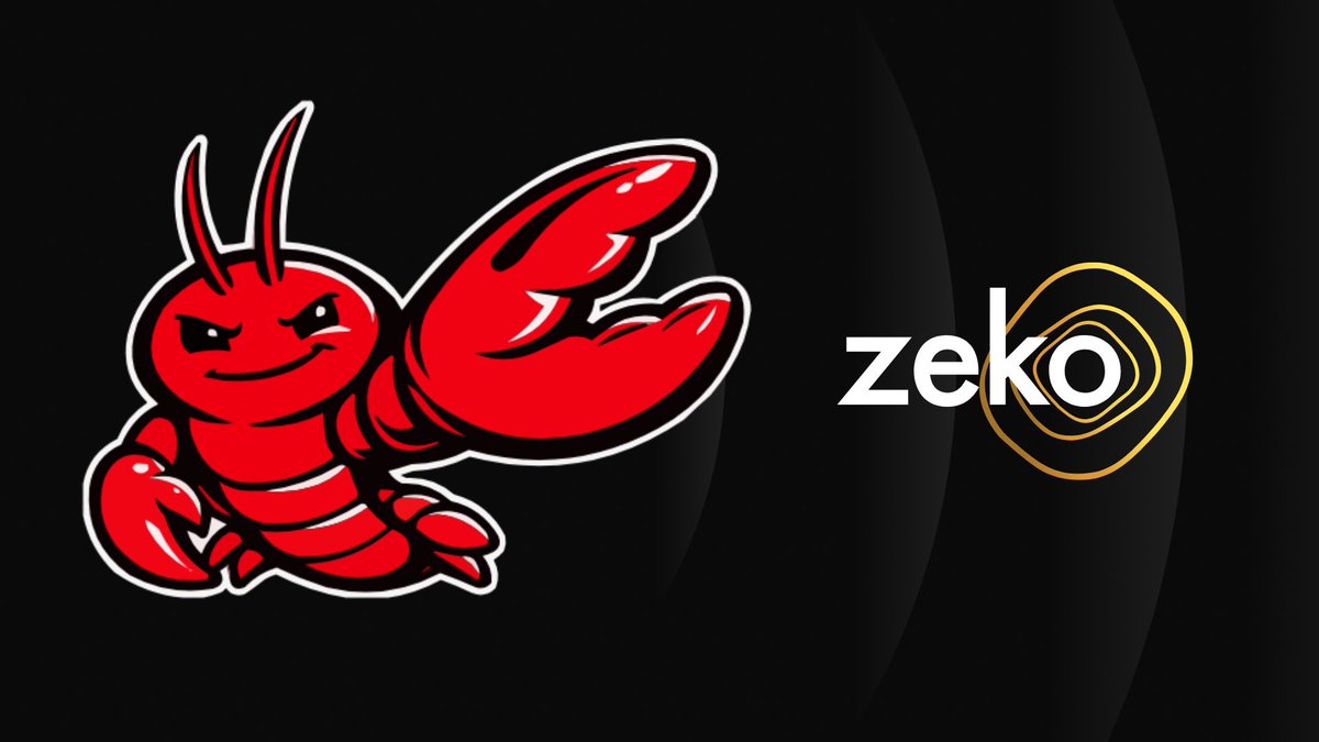 ZekoLabs's tweet photo. ZK is the way to scale AI agents. Devs, now you can plug your agents or @openclaw directly into Zeko today with our growing library of demos, tools, & skills.

Zeko + o1js are a fast & low cost way to settle AI agent zkProofs: for full privacy, verification, autonomy & micropayments.

zkACP ex1: https://t.co/fdcbnQAkou

zkVerify ex2: https://t.co/fVp1DYlSLA