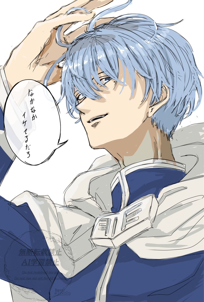 観てたら描きたくなった🙂‍↕️