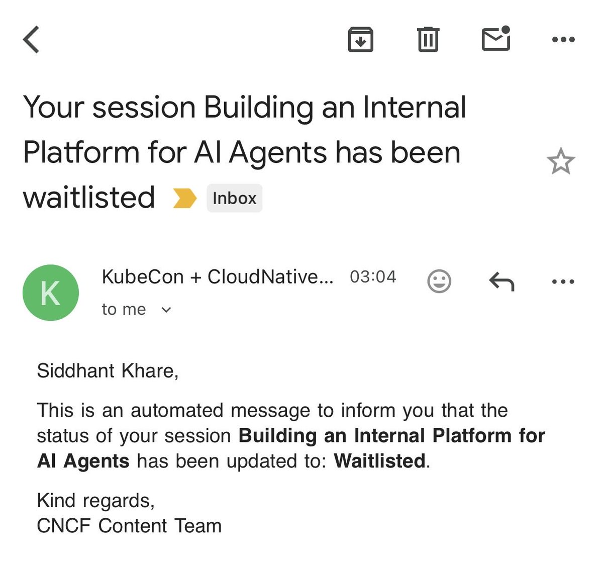 Siddhant Khare tweet media