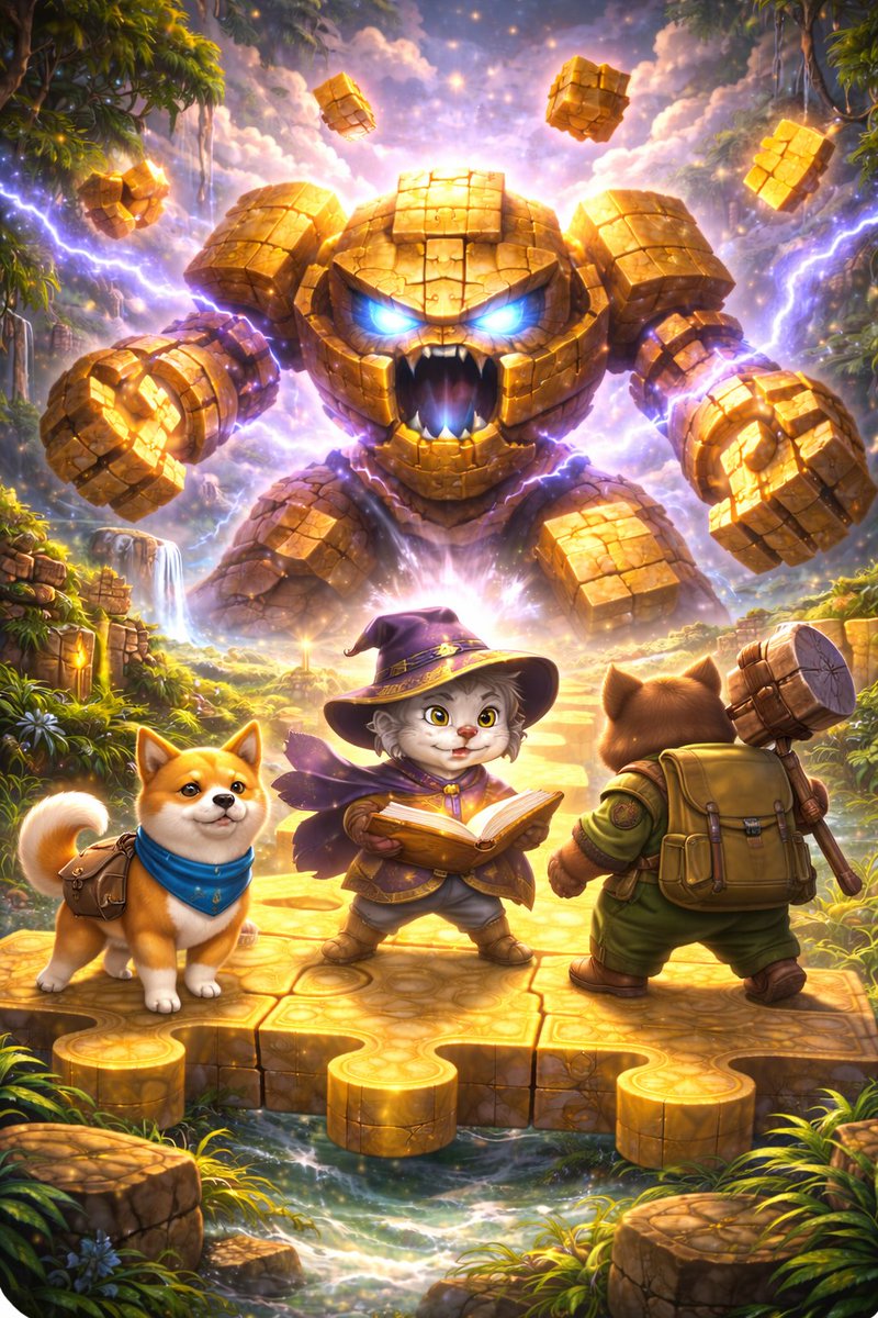 MoveDogPlay's tweet image. 🧩 A new challenge begins.

The path is not complete yet.
But every puzzle you solve creates the way forward.

🐾 Move together
✨ Build the path
🏆 Claim the victory

The MoveDog adventure continues.

#MoveDog #PuzzleGame #Adventure #GameFi