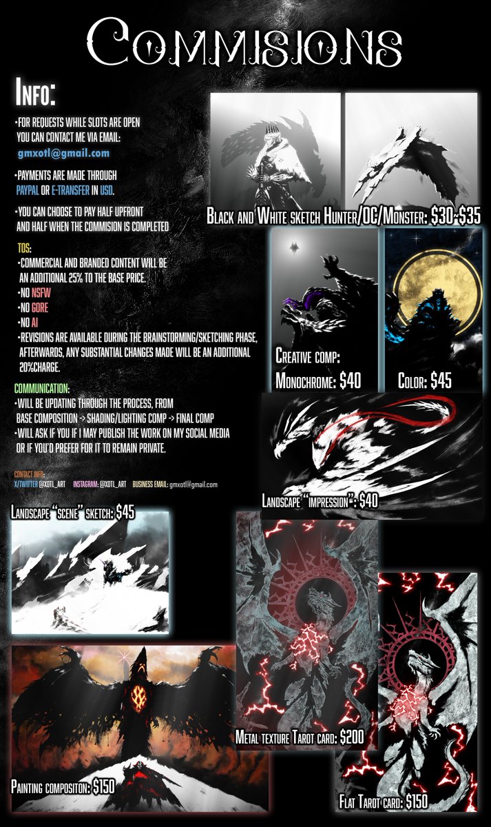 𝙓𝙤𝙩𝙡 - Comms open 1/5. tweet media