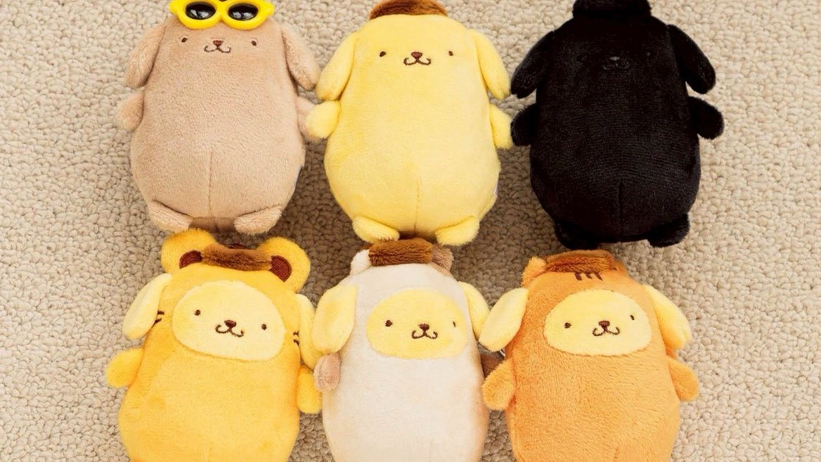 ポムポムプリン　ローリーズファーム　ベージュ　beige 2点セット ポムポムプリンと「LOWRYS FARM」がコラボ “カワイイ”エッセンス