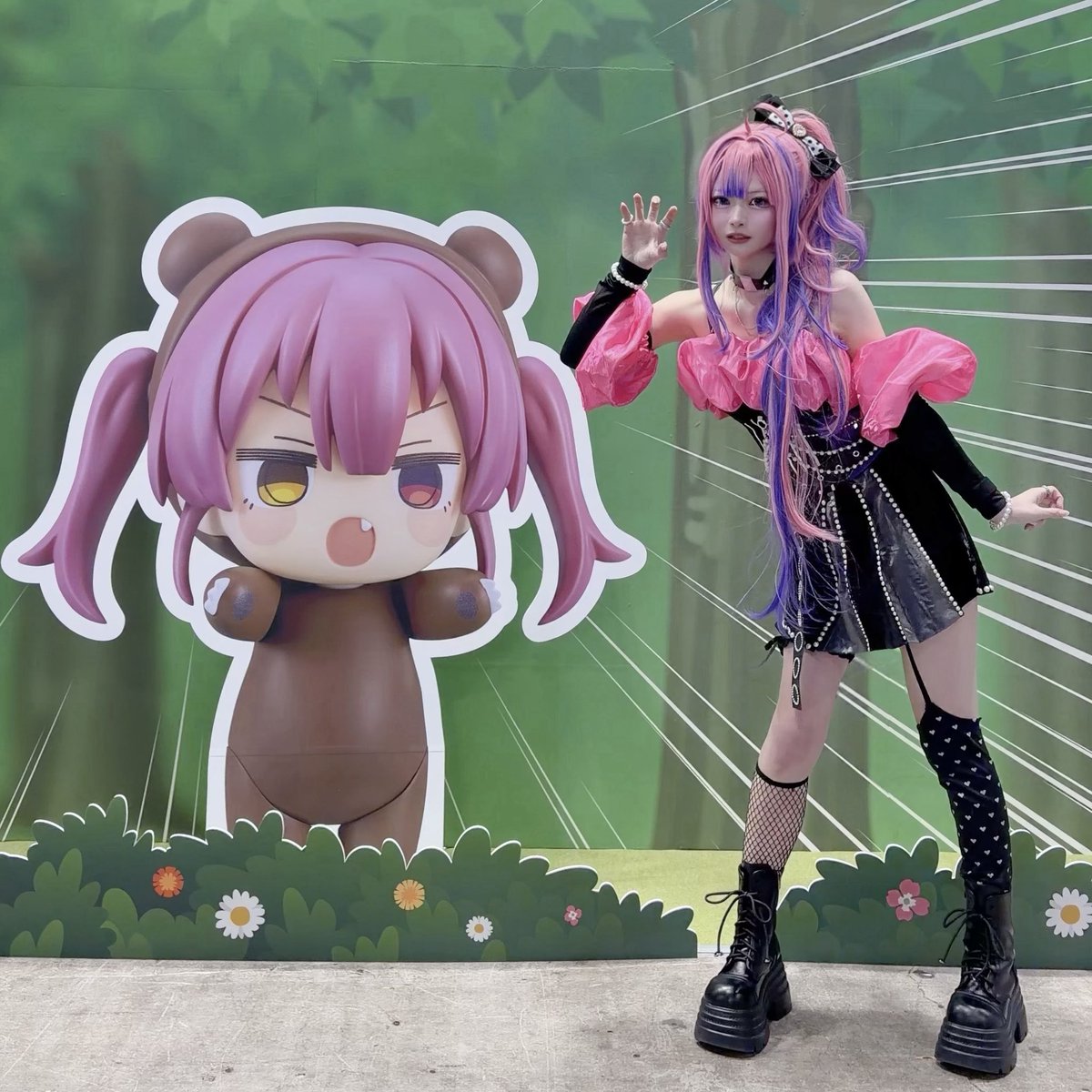 クマリンちゃんと一緒にがおー！ #hololivefesEXPO2026