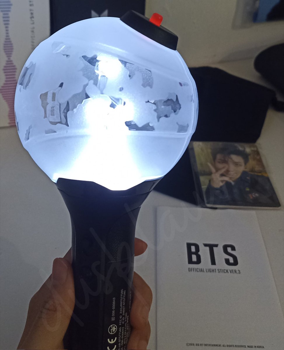 WTS / Want To Sell
Armybomb / Lighstick BTS Official Ver. 3 Fullset Unsealed
💰 350.000 exc adm shopee, boleh nego
📍Bisa co oren / splitpay / COD khusus Kota Bandung
✅ Official, bisa connect bluetooth dan apk
✅ Good condi, cuma dipake 1x untuk bucket

Condi dm yaa