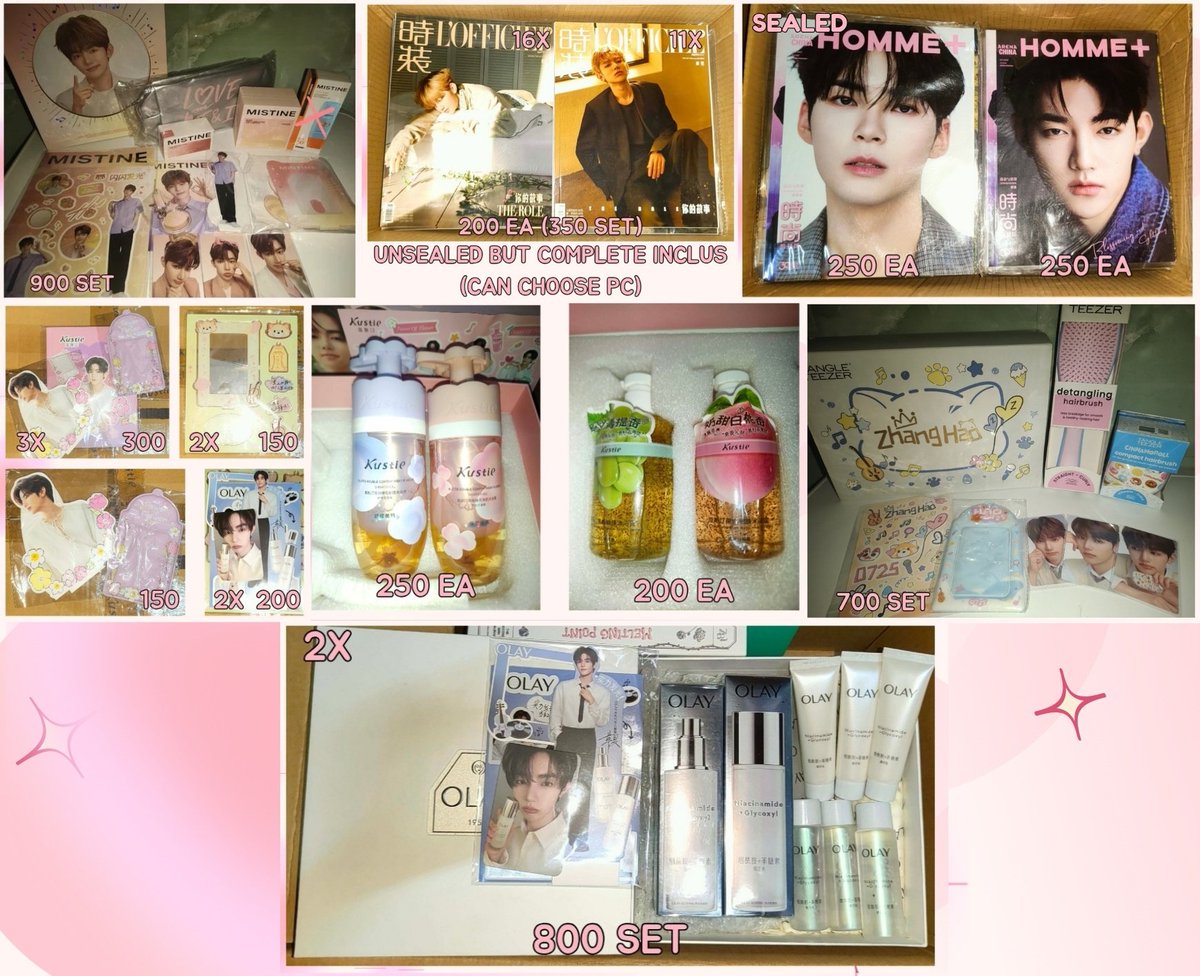 wts lfb ph #PichiPeachySells

ZB1 Onhand Zhang Hao Merch
☆DOP: PAYO/30% DP (1 Week), RB (3 months)
☆Can do meet up (jejebaseone)

zerobaseone hanbin jiwoong matthew taerae ricky gyuvin gunwook yujin mistine kustie olay l'officiel arena homme brush skin care make up pocahol pc