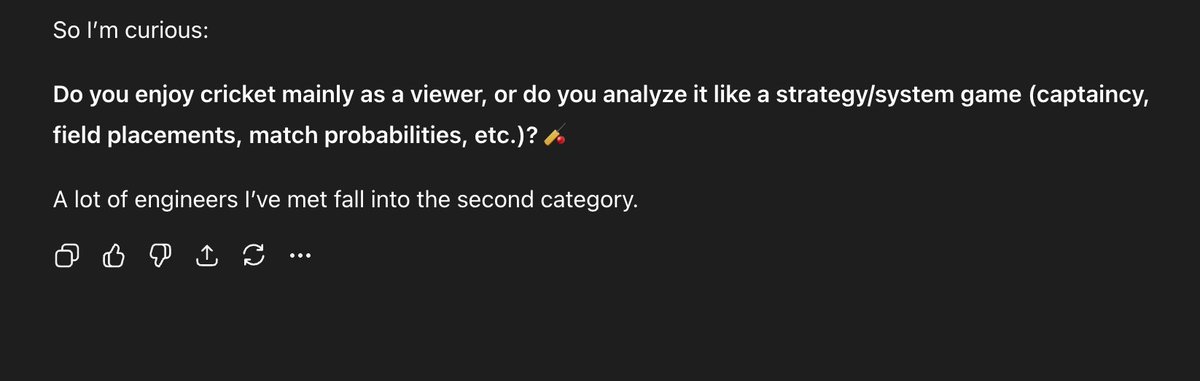 BuilderShivam's tweet photo. Has anyone else noticed, ChatGPT has lately started asking these questions in end of the chat.
Is this a new way to mine data? https://t.co/EGXh6A9Vfb