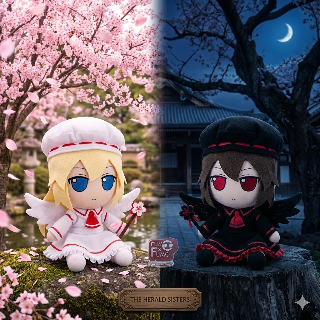 FumoFum71677703's tweet photo. The Messengers of Fate! 🕊️🌙
🌸 Lily White &amp; Lily Black: Spring is here, in both Light &amp; Shadow. 👁️ Kishin Sagume: The Sage of the Moon has spoken.
Grab the "Herald Sisters" bundle &amp; the "LoLK" Sage now! 🛒✨https://t.co/jDSfZQKvVO
#Touhou #Fumo #Fumotoys #Lilyblack #Sagume #LoLK https://t.co/y7fIjl0ZNP