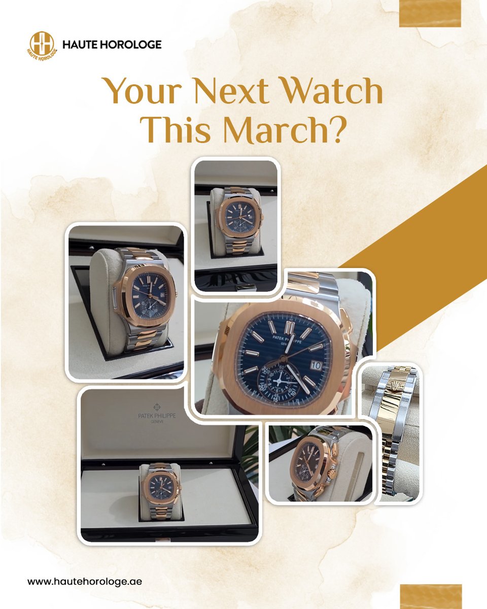 hhorologe's tweet image. March is here. If you could add one watch to your collection this month, what would it be? Drop the brand or model in the comments.

Contact us to explore availability or visit our website to view the collection. zurl.co/znixN

#LuxuryWatches #LuxuryTimepieces