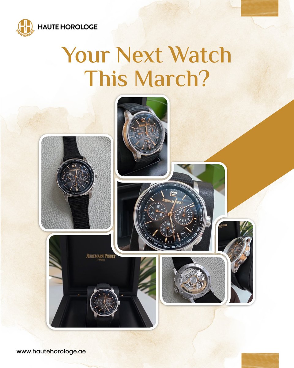 hhorologe's tweet image. March is here. If you could add one watch to your collection this month, what would it be? Drop the brand or model in the comments.

Contact us to explore availability or visit our website to view the collection. zurl.co/znixN

#LuxuryWatches #LuxuryTimepieces