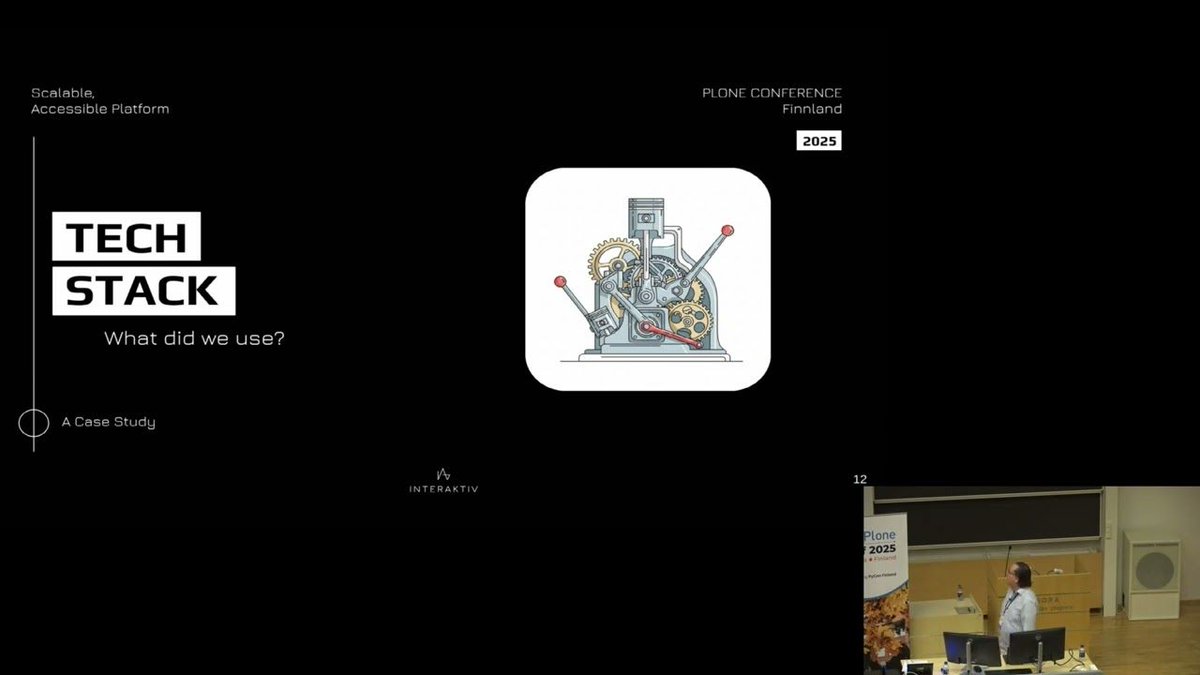 Plone CMS tweet media