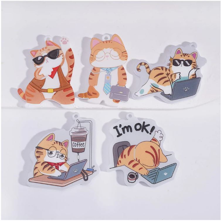 Beadablebliss's tweet photo. Adorable acrylic pendant beads featuring working cat characters in assorted living condition designs.
#AcrylicPendant #WorkingCatBeads #CatCharacterBeads #RandomMix
For Shop Visit: https://t.co/rFcQQRe0gP
For Collection Visit: https://t.co/VMjYw3oTnW https://t.co/rDuDSvevny