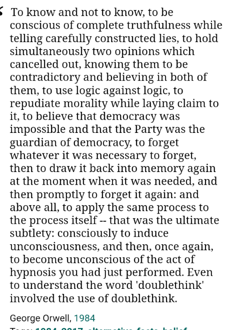 MartinaHemming's tweet photo. @nanditab1 It's #Doublethink https://t.co/rOtYxlAVtw
