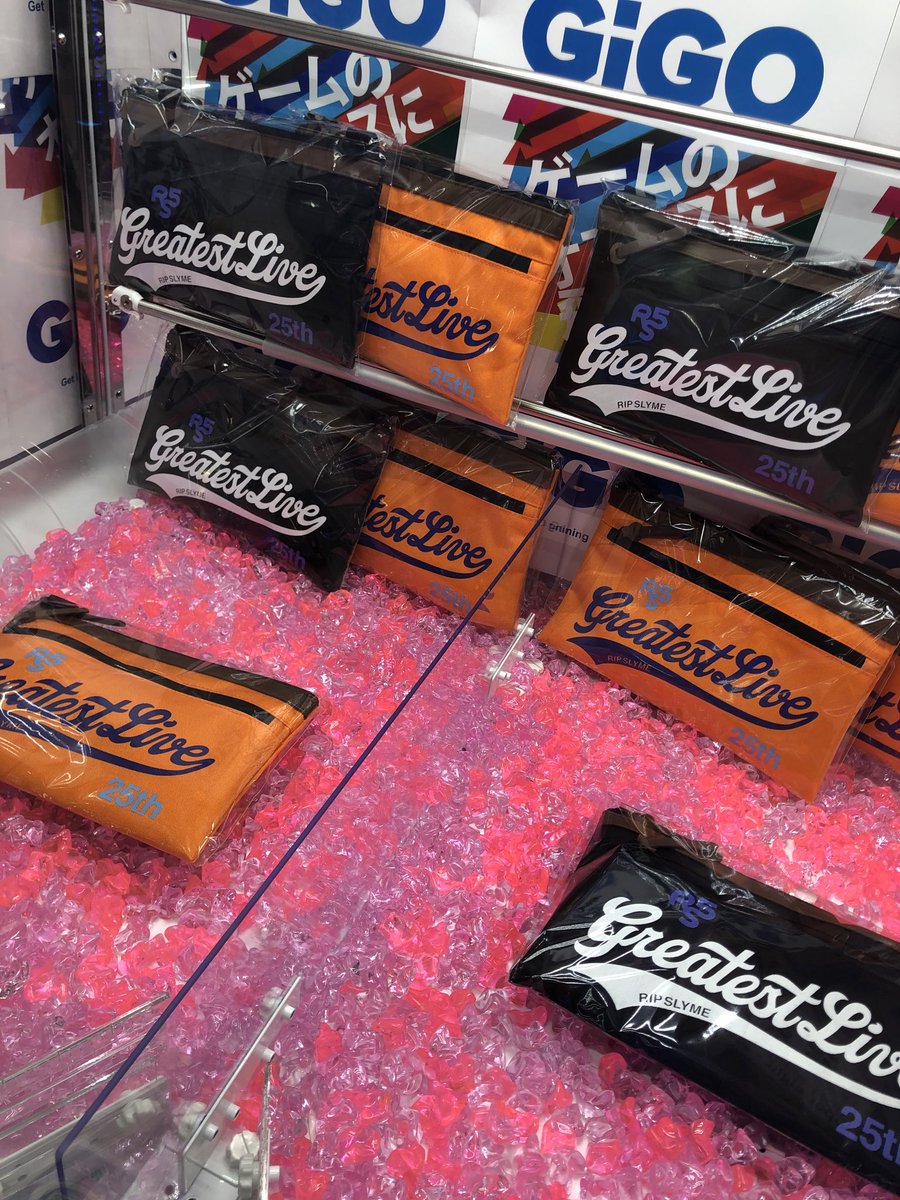 再入荷情報】 ・RIP SLYME GREATEST LIVE ベースボールシャツ 〜GiGO