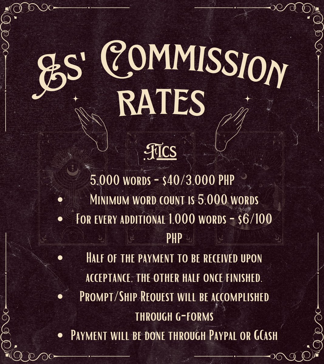 altbeomjuns's tweet photo. hello! so, i really didn't want to have to do this but things are financially really tight at the moment so

ES' COMMISIONS AND READINGS ARE OPEN AGAIN! 

(please share if you can, it would mean the world to me)

here's the forms for writing comms: https://t.co/Q87jOq9Mcr https://t.co/2u2Qe6KlK8