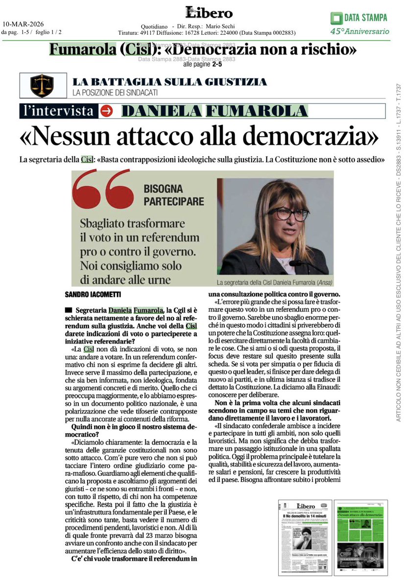 CISL Nazionale tweet media