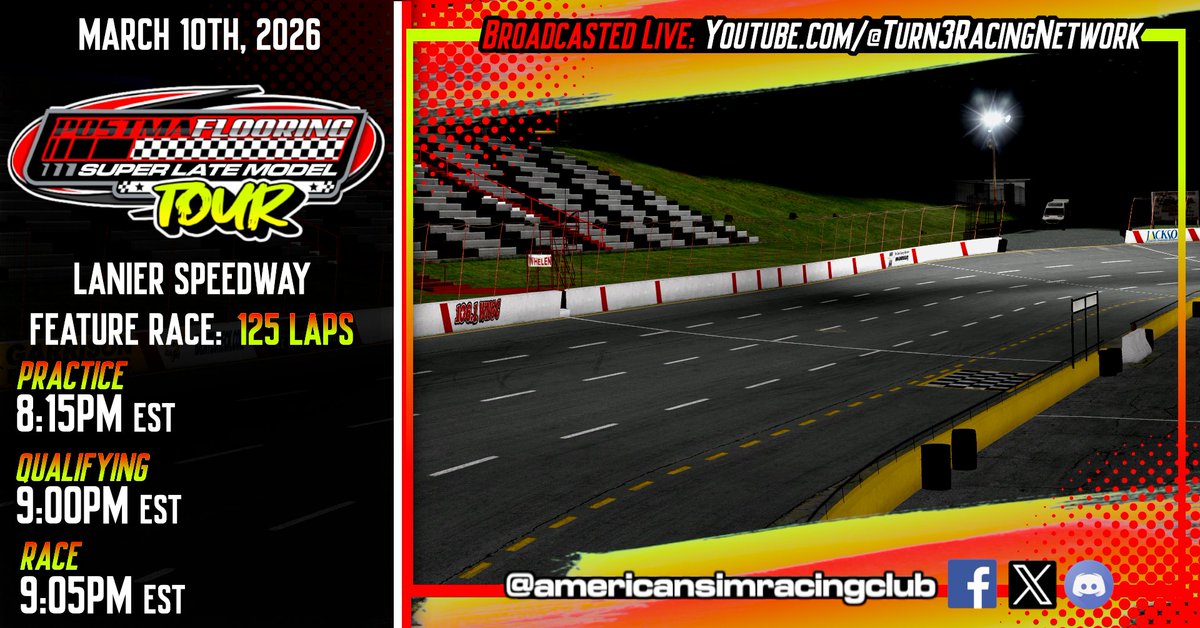 ASRC_PR's tweet photo. Postma Flooring Super Late Model Tour Race Day Preview https://t.co/NNpw9VMEOs