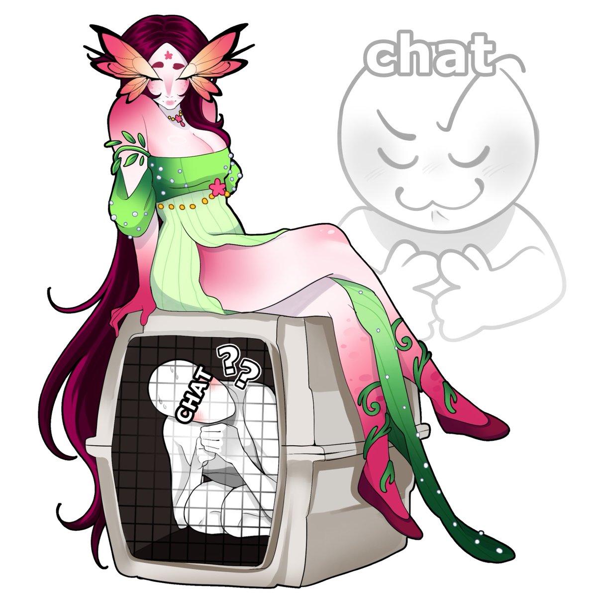 Gaby 🌸🌿 | Fae Vtuber Artist | She/They tweet media