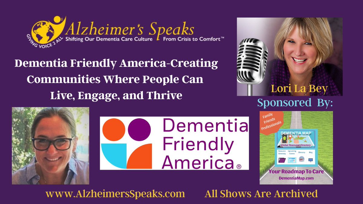 Dementia Friendly America-Creating Communities Where People Can Live, En... youtu.be/PUlJQrykB2Q?si… <a href="/AlzSpks/">Lori La Bey</a> <a href="/AlzSpksRadio/">AlzSpksRadio</a> <a href="/dfamerica_/">Dementia Friendly America</a>