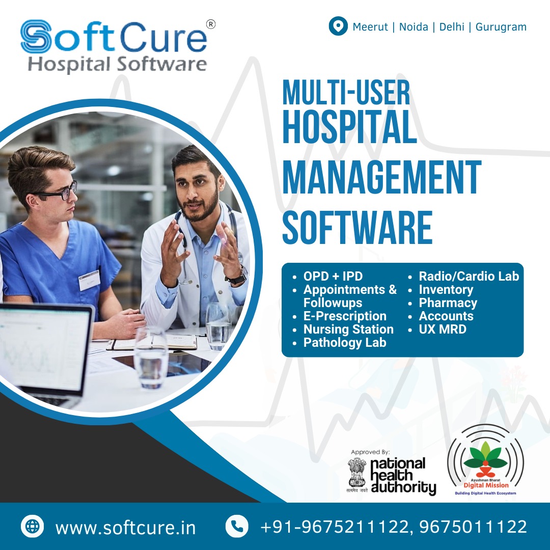 Softcurehms's tweet photo. #SoftCureHMS
#HospitalManagementSoftware
#DigitalHealthcare
#HospitalSoftware
#HealthcareIT
#OPDManagement
#IPDManagement
#Eprescription
One Software. Complete Hospital Management.
SoftCure HMS helps hospitals manage patients, labs, pharmacy and billing easily. https://t.co/OH6zBBqtCY