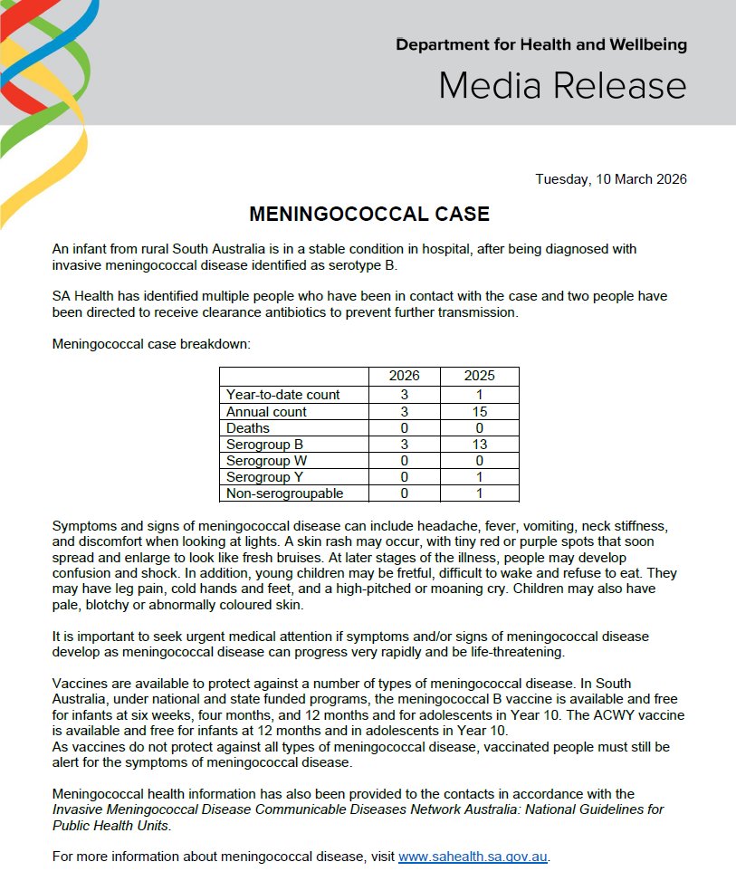 SA Health tweet media