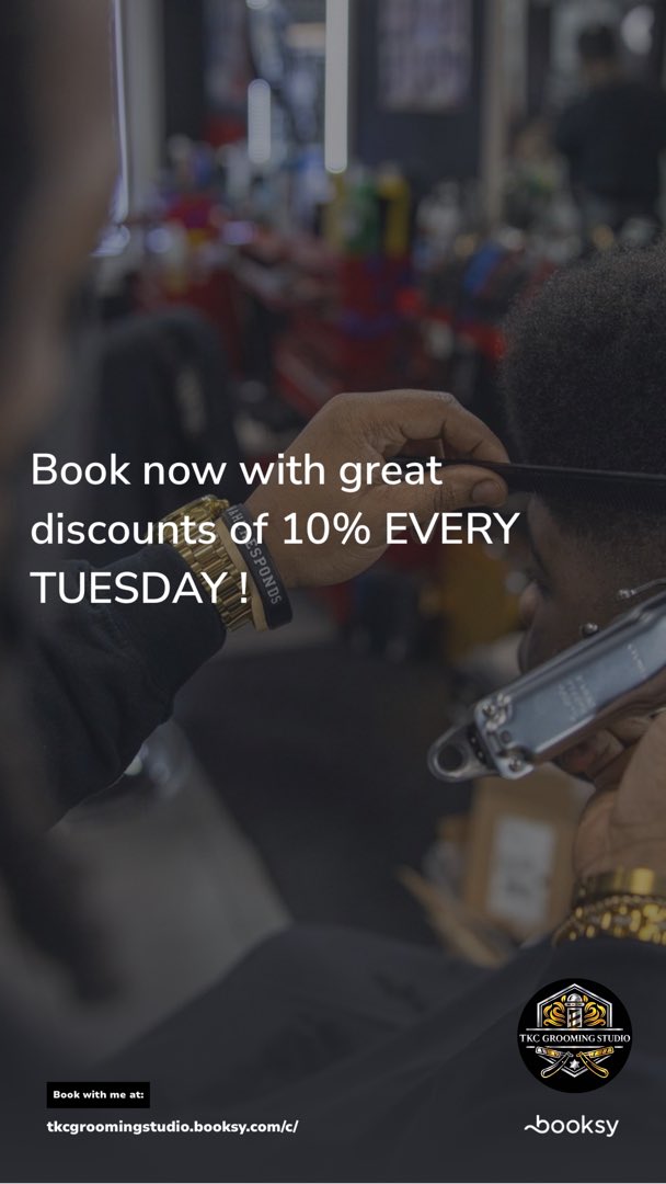 precisebarber's tweet photo. IT$ TIME!!!
10% TUESDAYS
BOOK NOW
LINK IN THE BIO

#GlendaleHeights #DuPageCounty #ChicagoBarber #Barber #TaperFade #Lineup #MensGrooming #TKCGroomingStudio https://t.co/PfXF5yb6AL
