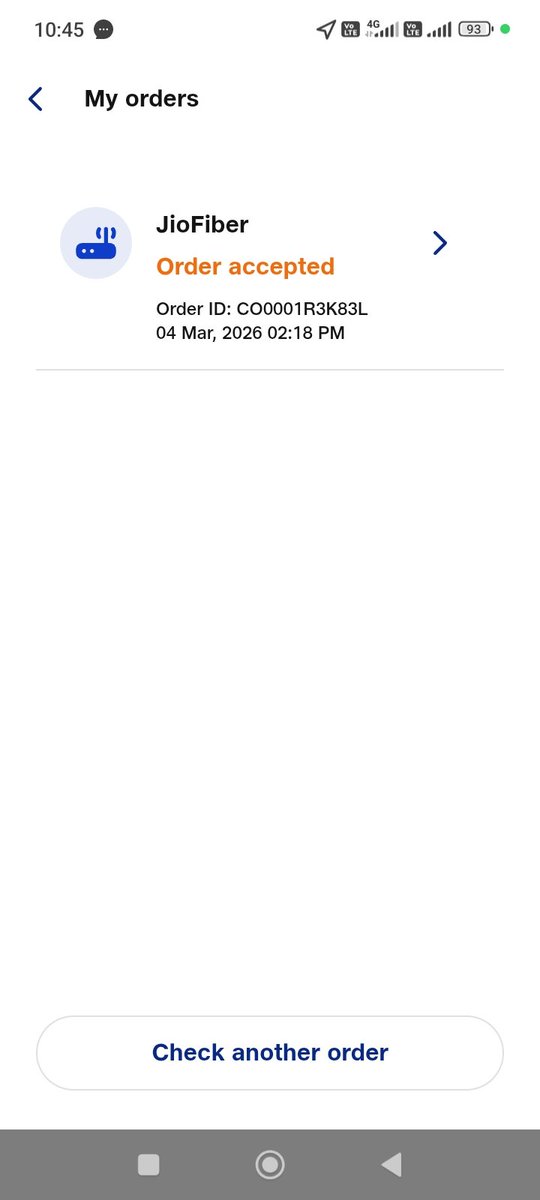 hdrazor's tweet photo. @JioCare 6 Days have passed. Yet no call no nothing. Bakwaas service https://t.co/ri3l24j938