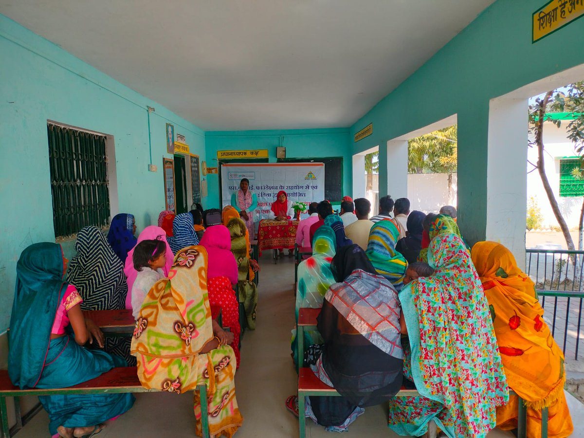 SPARCINDIA's tweet image. A training of SMC Members on Inclusive Education was organized by SPARC-India in collaboration with SBI Foundation on 16th February 2026 at PS Kishunpur. About 49 participants were present in the training. #childrenwithdisability #inclusiveeducation #schoolManagementCommitee